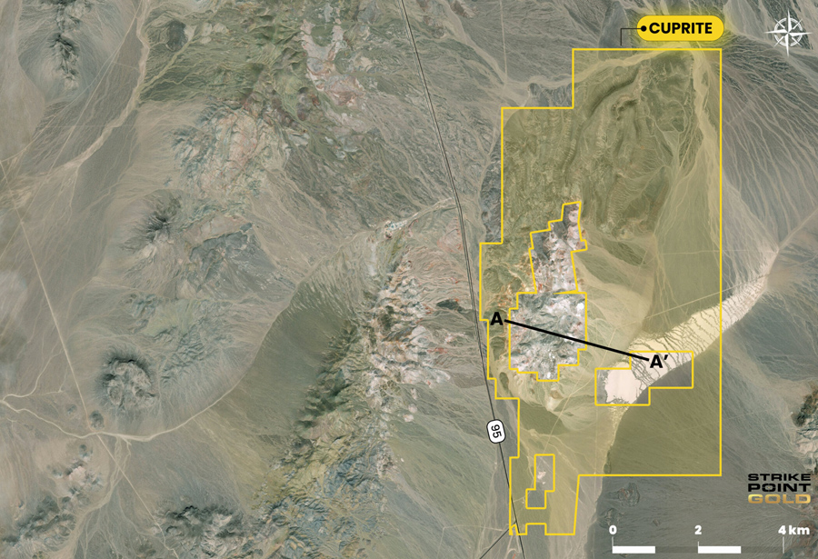 Gold Junior More Than Doubles Claims at Nevada Project