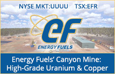 Energy Fuels Canyon Mine: High Grade Uranium & Copper