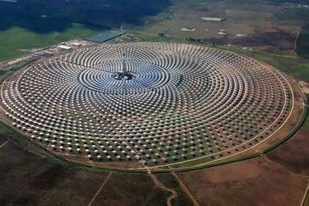 Spanish solar plant