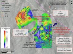 Mining Co. Confirms New Extensive Copper-Gold System at BC's Bertha Target