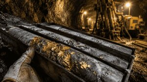 Visible Gold Accompanies 15 Meters of 61.5 g/t in Expanding High-Grade System