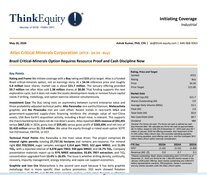 Why Ashok Kumar (Think Equity) Rates This Critical Minerals Co. a Buy
