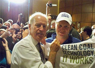 Biden backs clean coal